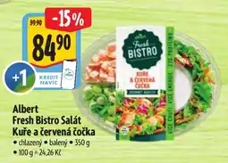 Albert Albert Fresh Bistro Salát Kuře a červená čočka nabídka