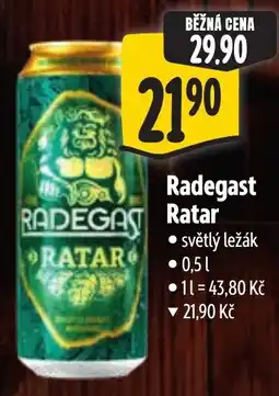 Albert Radegast Ratar nabídka