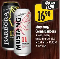 Albert Mustang Černá Barbora nabídka