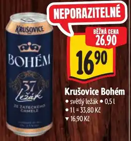 Albert Krušovice Bohém nabídka