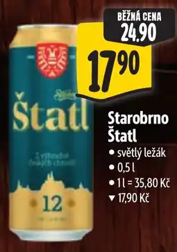 Albert Starobrno Štatl nabídka