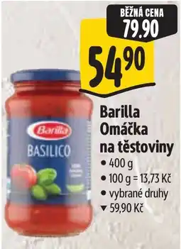 Albert Barilla Omáčka na těstoviny nabídka