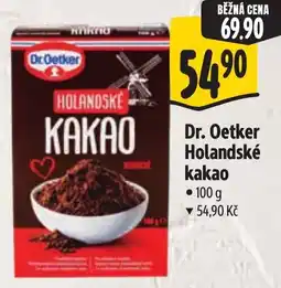 Albert Dr. Oetker Holandské kakao nabídka