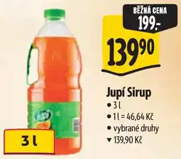 Albert Jupí Sirup nabídka