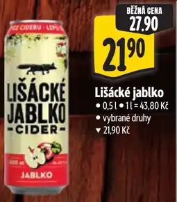 Albert Lišácké jablko nabídka