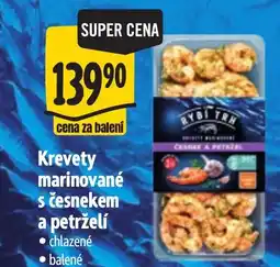 Albert Rybi Tuh Krevety marinované s česnekem a petrželí nabídka