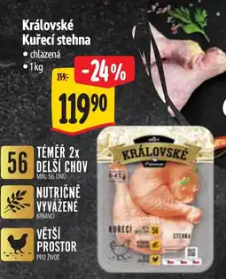 Albert Královské kuřecí stehna nabídka