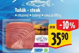 Albert Tuňák - steak nabídka
