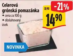 Albert Celerová grónská pomazánka nabídka