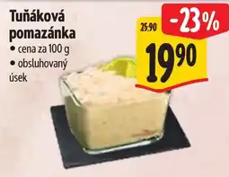 Albert Tuňáková pomazánka nabídka