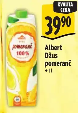 Albert Albert Džus pomeranč nabídka