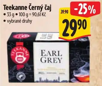 Albert Teekanne černý čaj nabídka