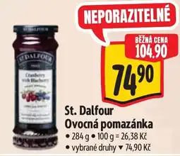 Albert St. Dalfour ovocná pomazánka nabídka