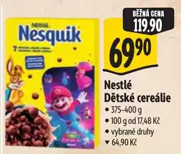 Albert Nestlé Dětské cereálie nabídka