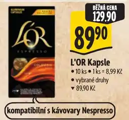 Albert L'OR Kapsle nabídka