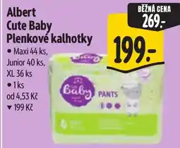 Albert Albert Cute Baby Plenkove kalhotky nabídka