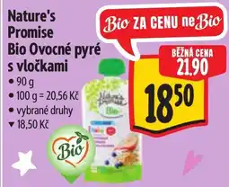 Albert Nature's Promise Bio Ovocné pyré s vločkami nabídka