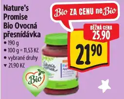 Albert Nature's Promise Bio Ovocná přesnídávka nabídka
