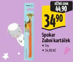 Albert Spokar Zubní kartáček nabídka