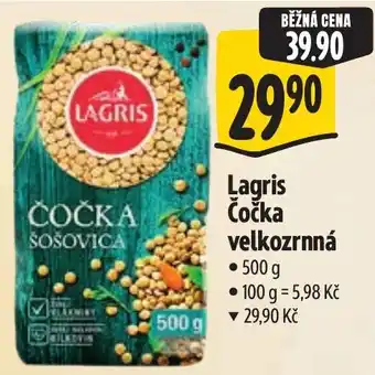 Albert Lagris čočka velkozrnná nabídka