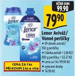 Albert Lenor Aviváž/Vonné perličky nabídka