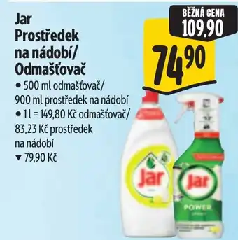Albert Jar prostředek na nádobí/odmašťovač nabídka