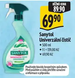 Albert Sanytol Univerzální čistič nabídka