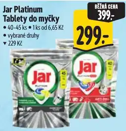 Albert Jar Platinum Tablety do myčky nabídka
