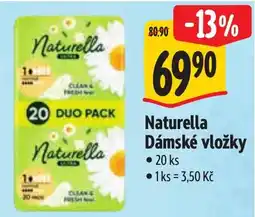 Albert Naturella Dámské vložky nabídka