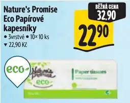 Albert Nature's Promise Eco Papírové kapesníky nabídka