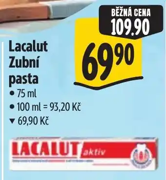 Albert Lacalut zubní pasta nabídka