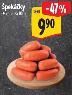 Albert Špekáčky nabídka