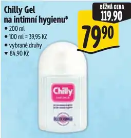 Albert Chilly Gel na intimní hygienu nabídka