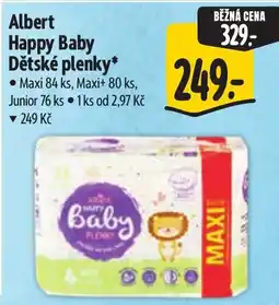 Albert Albert Happy Baby Dětské plenky nabídka