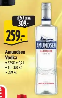 Albert Amundsen Vodka nabídka