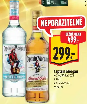 Albert Captain Morgan Spiced Gold nabídka