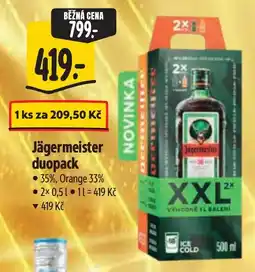 Albert Jägermeister duopack nabídka