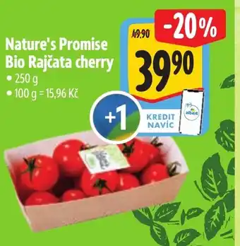 Albert Nature's Promise Bio Rajčata cherry nabídka