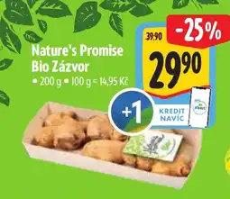 Albert Nature's Promise Bio Zázvor nabídka