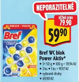 Albert Bref WC blok Power Aktiv nabídka