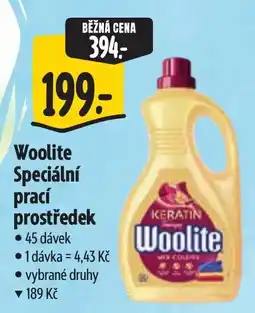 Albert Woolite speciální prací prostředek nabídka