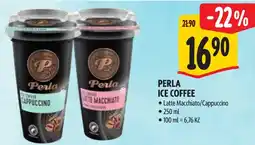 Albert Perla ice coffee nabídka