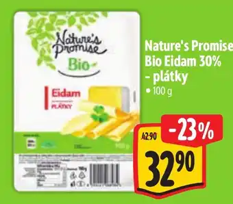 Albert Nature's Promise Bio Eidam 30% plátky nabídka