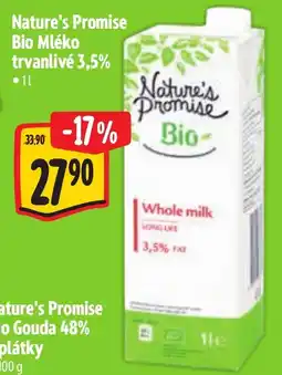 Albert Nature's Promise Bio Mléko nabídka