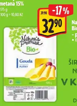 Albert Nature's Promise Bio Gouda Plátky nabídka