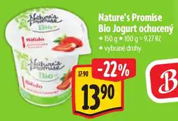 Albert Nature's Promise Bio Jogurt ochucený nabídka
