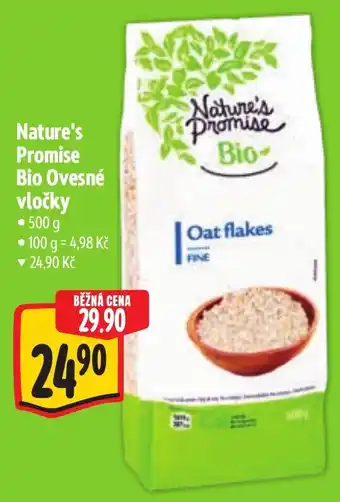 Albert Nature's Promise Bio Ovesné vločky nabídka