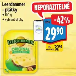 Albert Leerdammer plátky nabídka