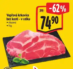 Albert Vepřová krkovice bez kosti - v celku nabídka