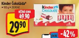 Albert Kinder Čokoláda nabídka
